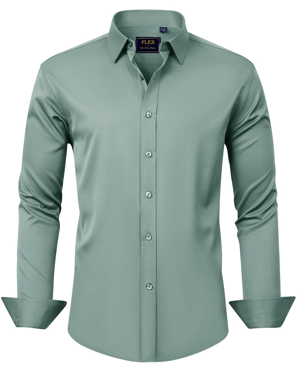 J.VER Men’s Long Sleeve Stretch Dress Shirt