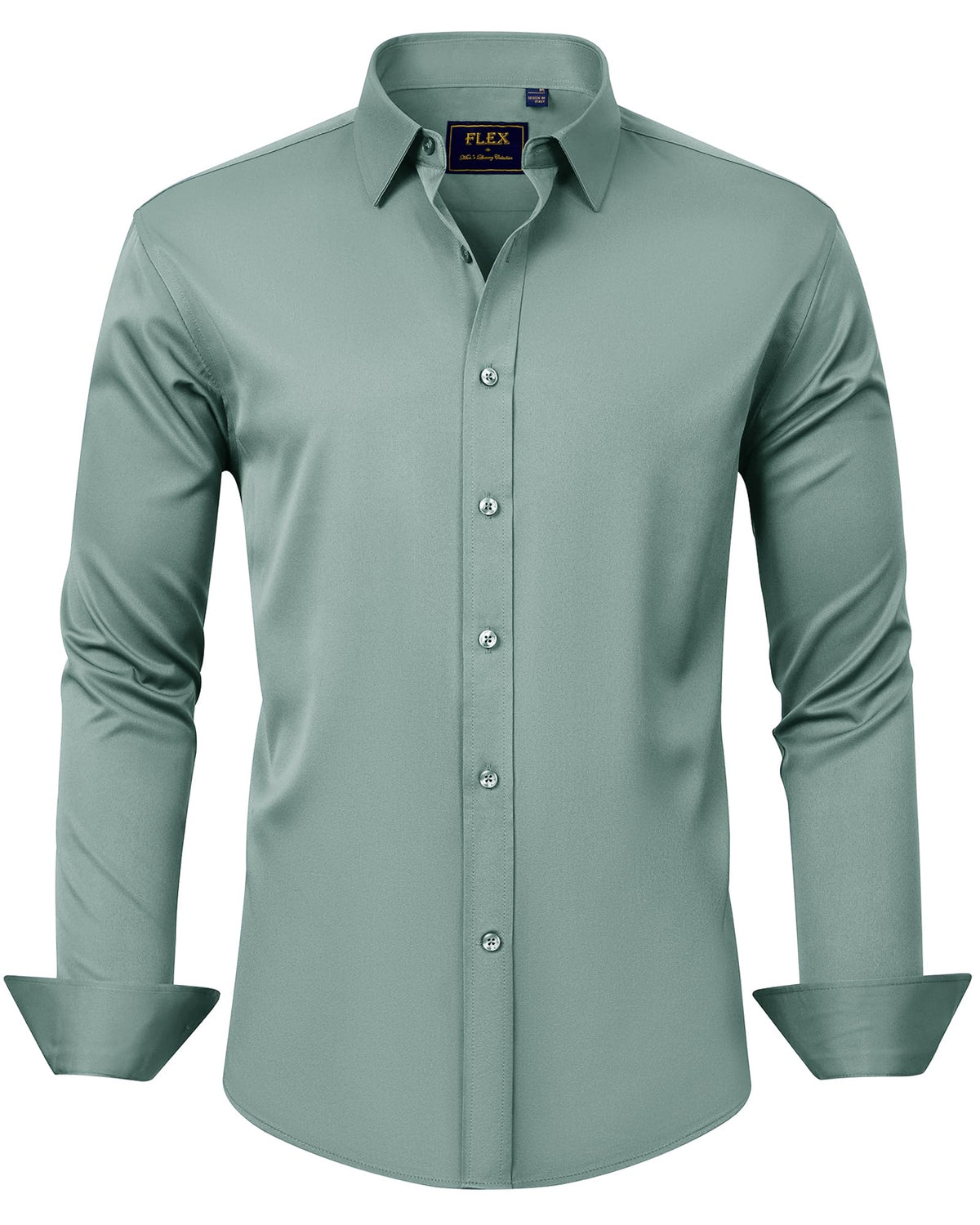 J.VER Men’s Long Sleeve Stretch Dress Shirt