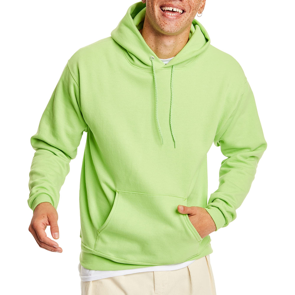 Hanes Men’s EcoSmart Fleece Pullover Hoodie