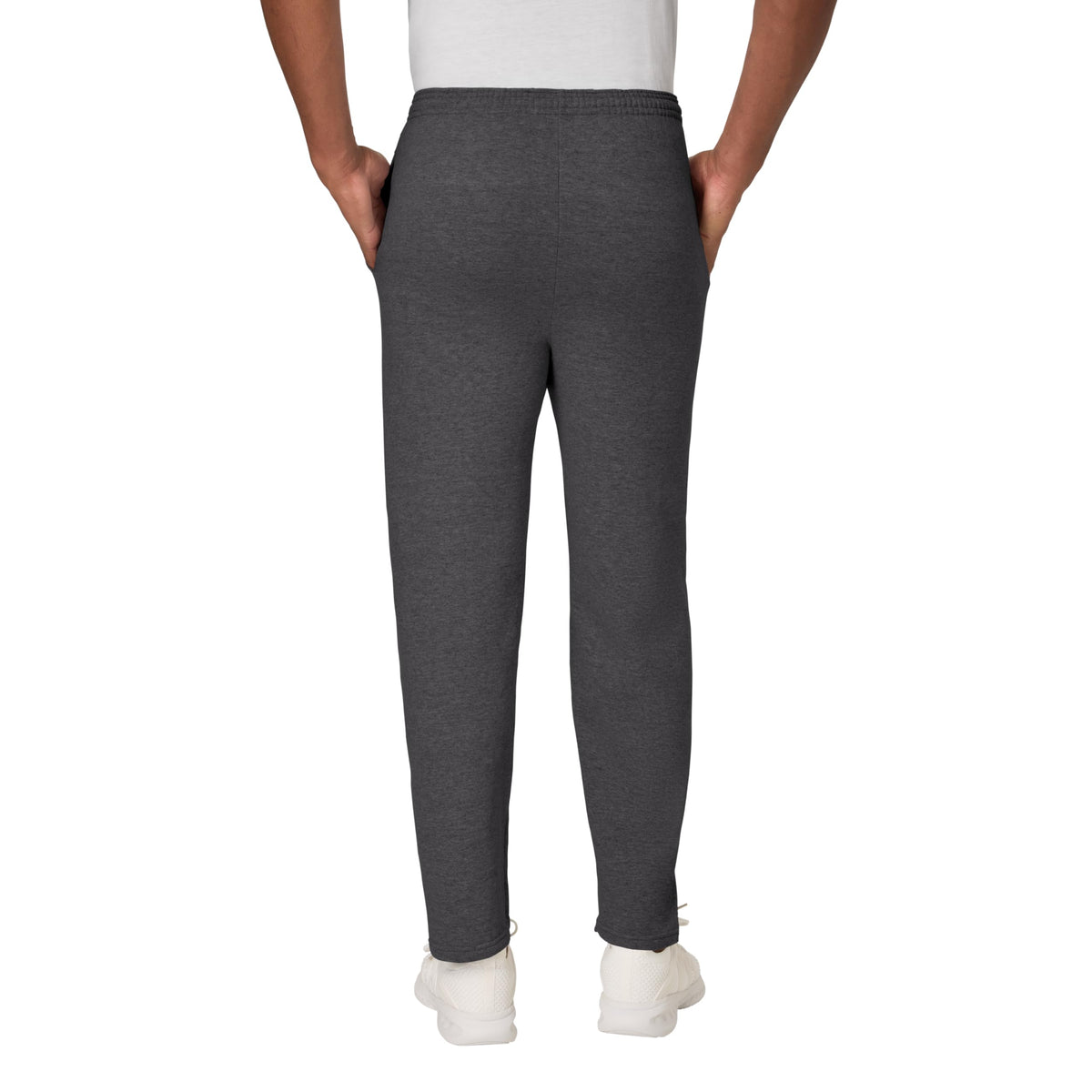 Hanes Men’s EcoSmart Open-Hem Fleece Sweatpants