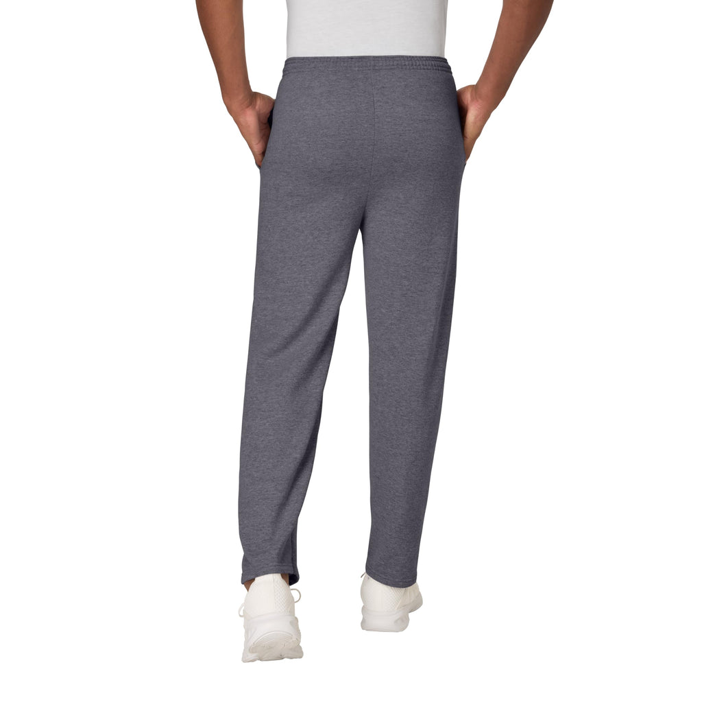 Hanes Men’s EcoSmart Open-Hem Fleece Sweatpants