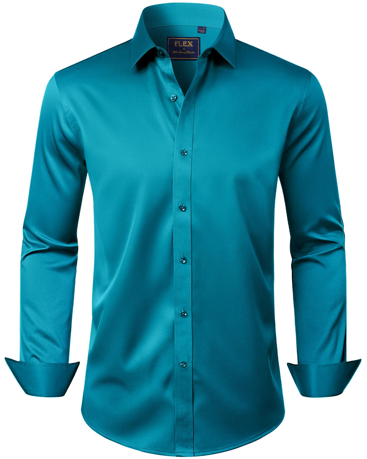 J.VER Men’s Long Sleeve Stretch Dress Shirt