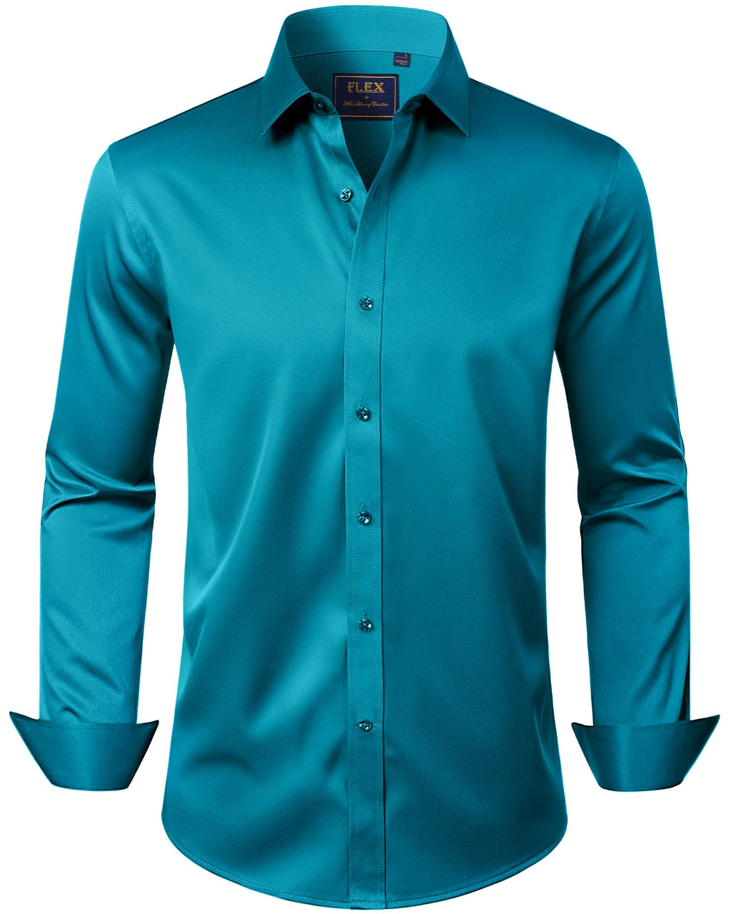 J.VER Men’s Long Sleeve Stretch Dress Shirt