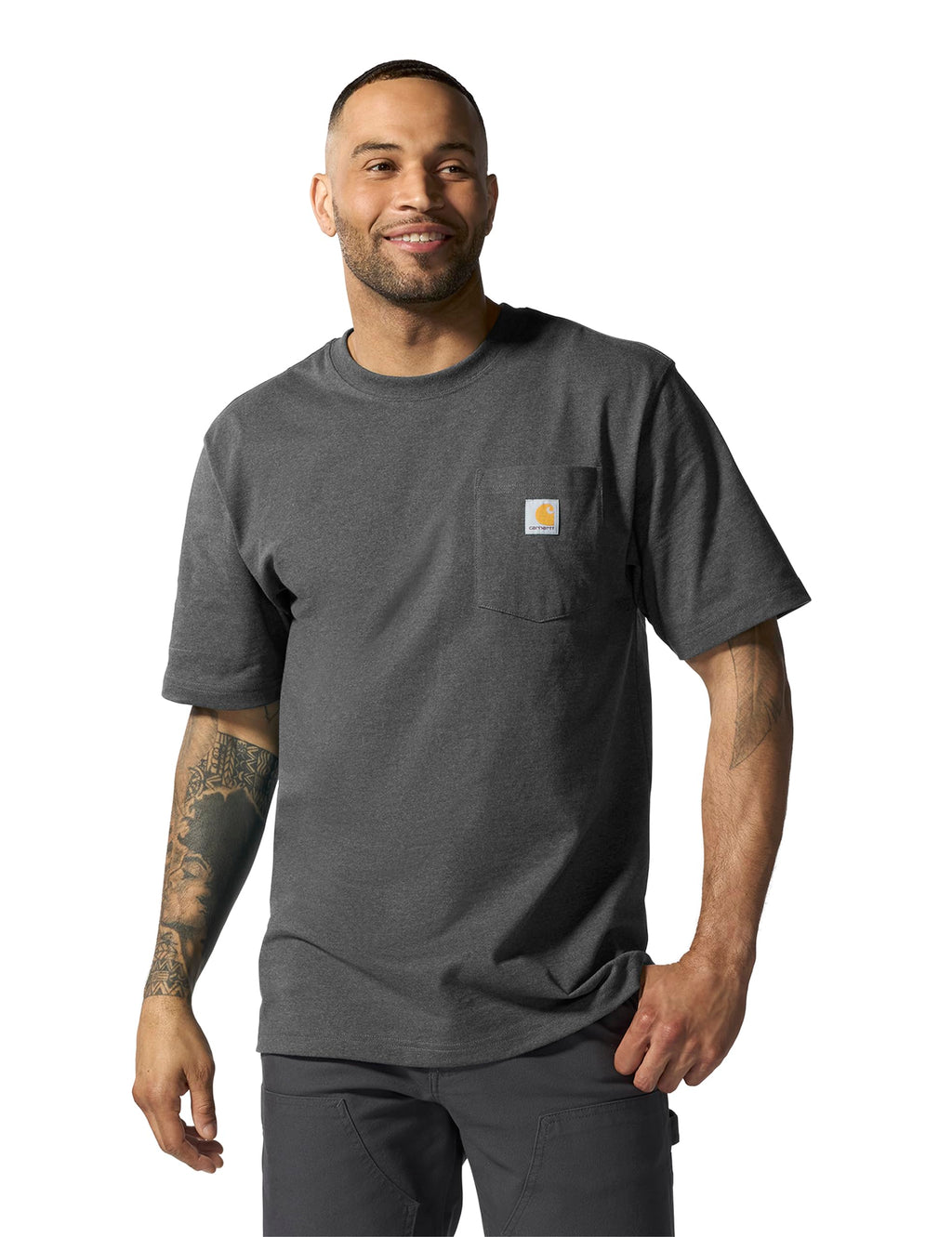 Carhartt Men’s K87 Loose Fit Heavyweight Pocket T-Shirt