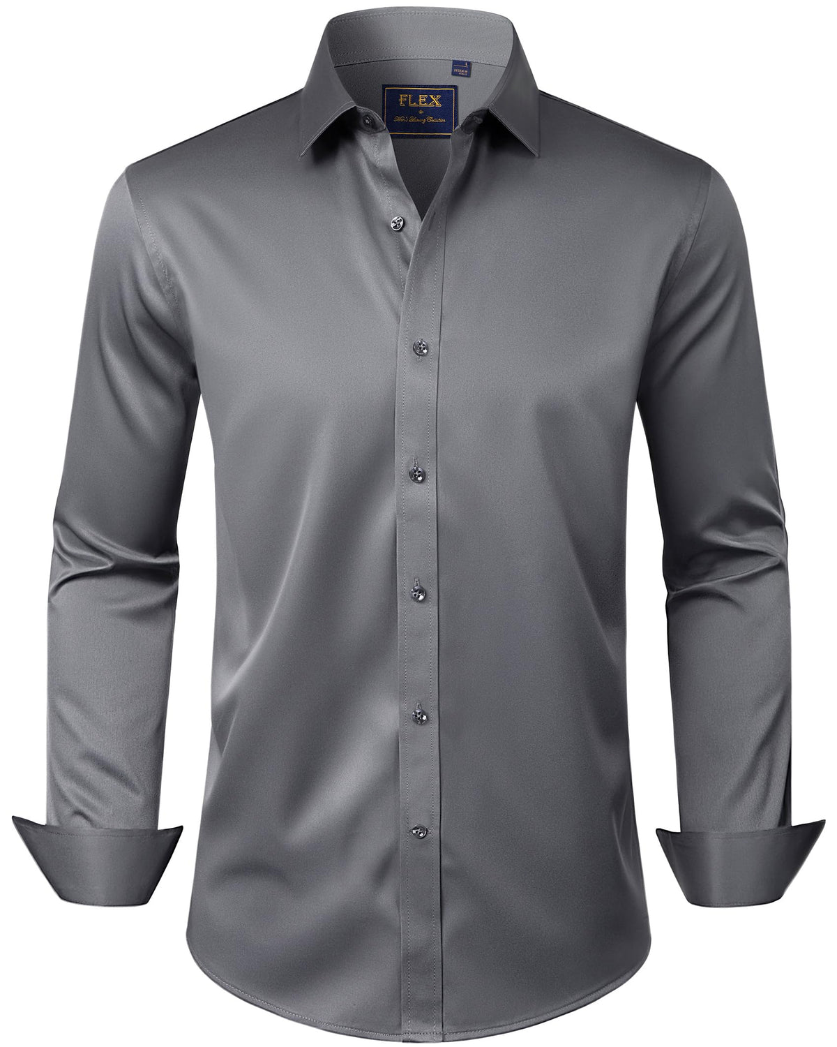 J.VER Men’s Long Sleeve Stretch Dress Shirt