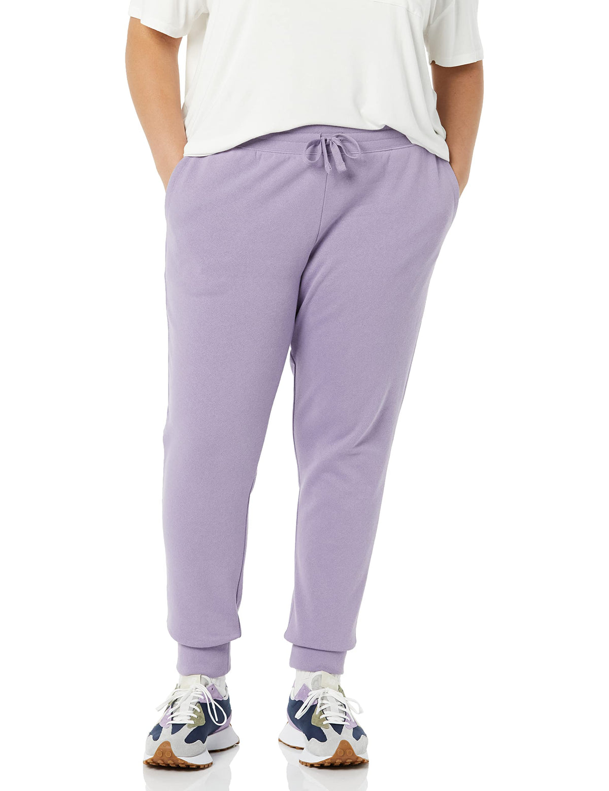Amazon Essentials Women’s Cotton-Blend Fleece Joggers