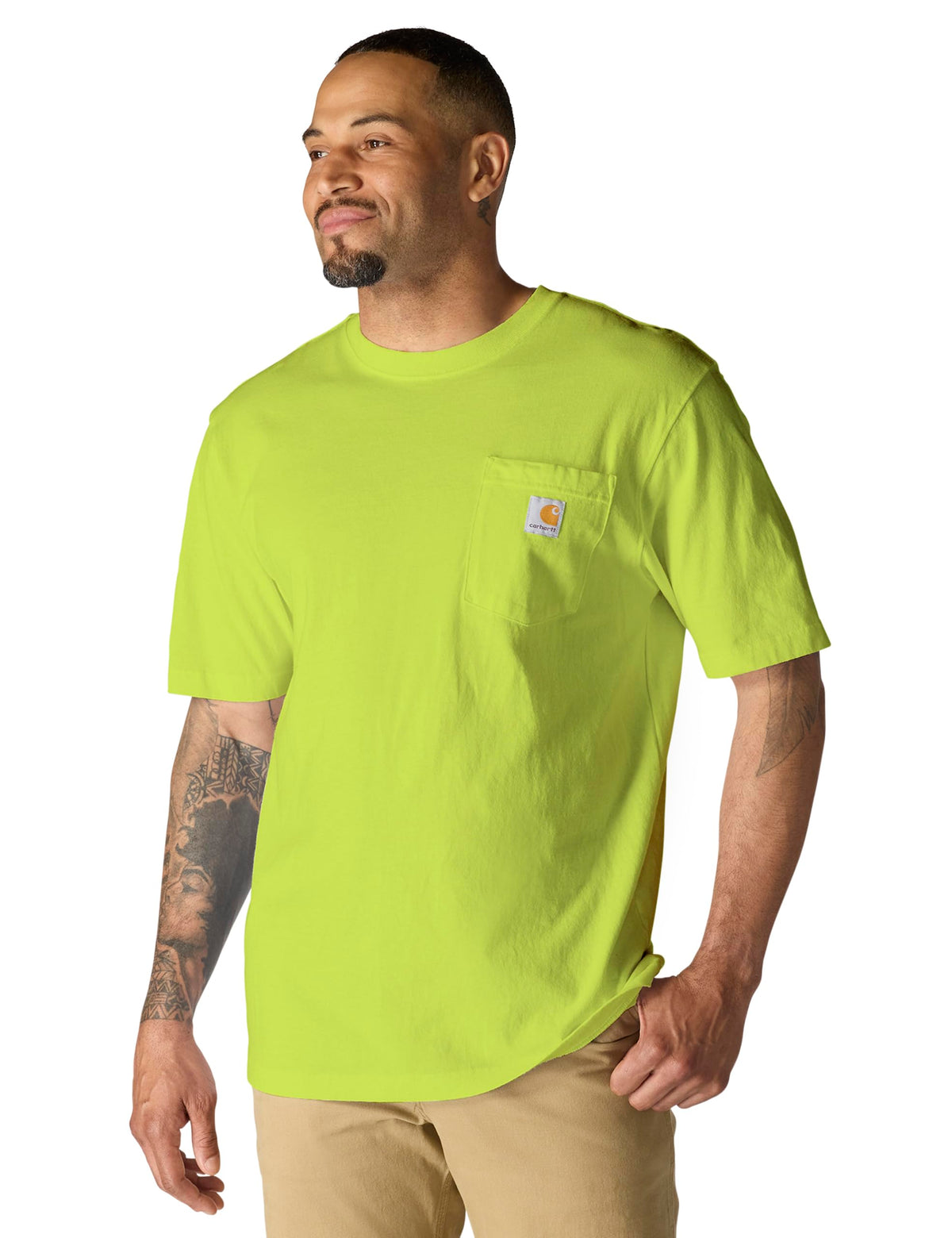 Carhartt Men’s K87 Loose Fit Heavyweight Pocket T-Shirt