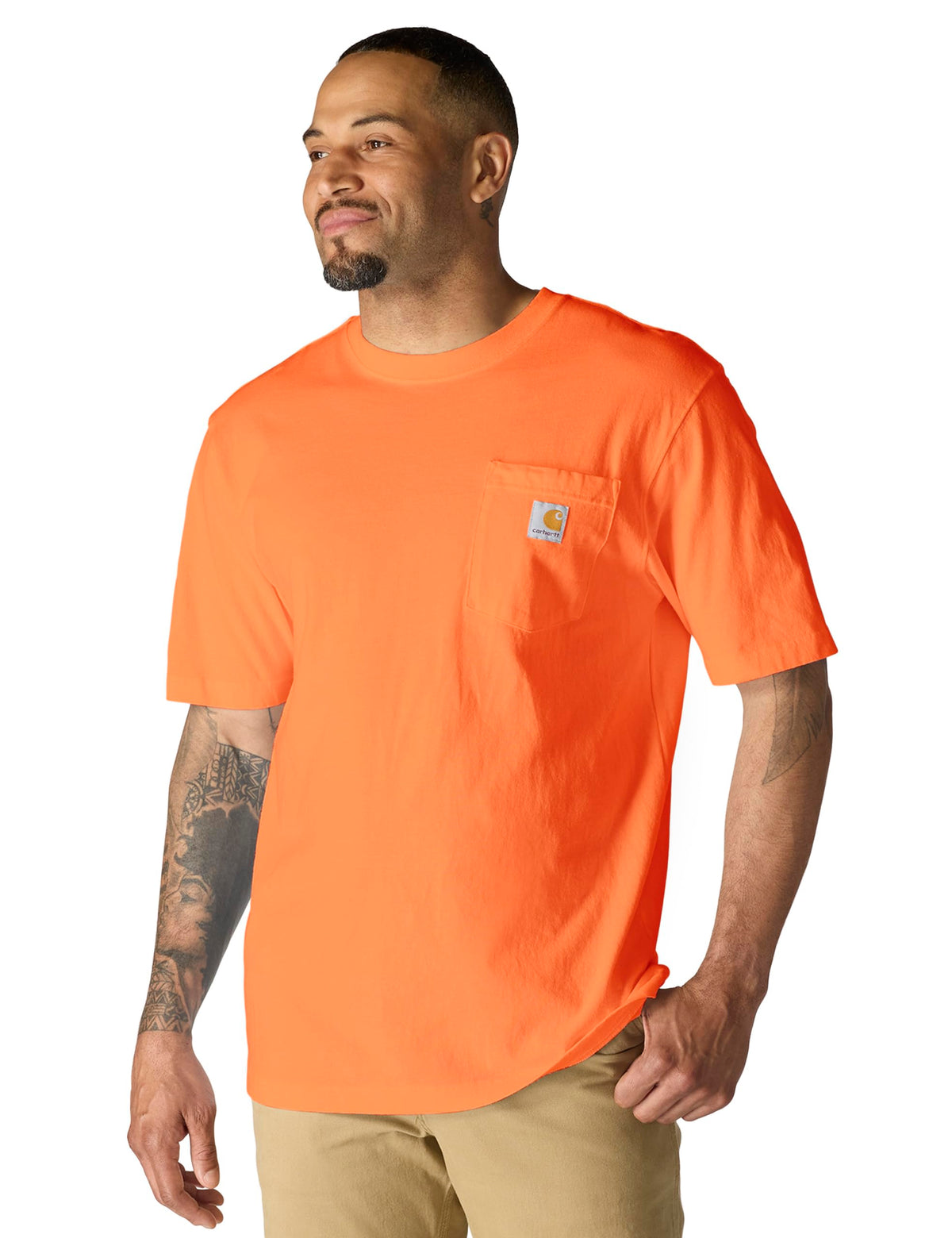 Carhartt Men’s K87 Loose Fit Heavyweight Pocket T-Shirt