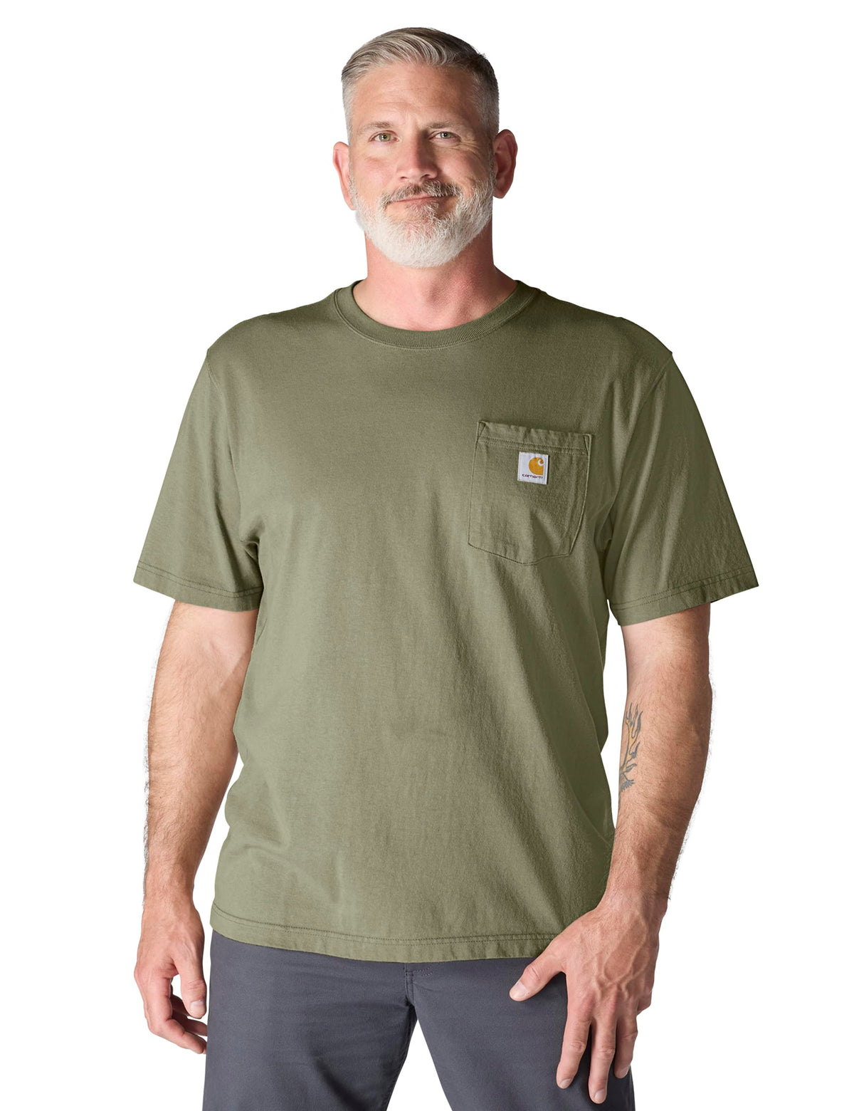 Carhartt Men’s K87 Loose Fit Heavyweight Pocket T-Shirt