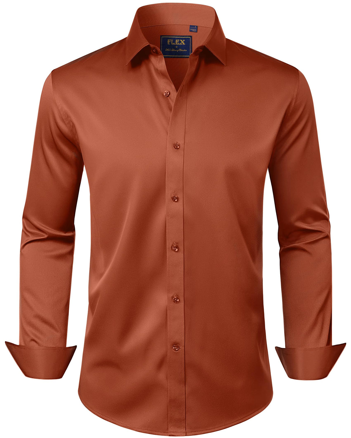 J.VER Men’s Long Sleeve Stretch Dress Shirt