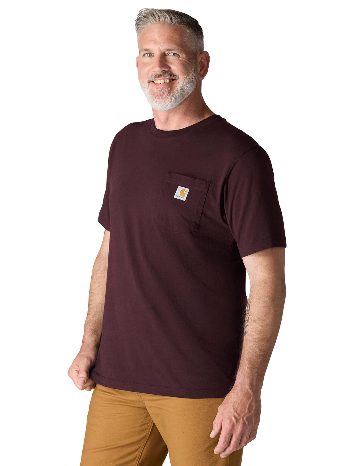 Carhartt Men’s K87 Loose Fit Heavyweight Pocket T-Shirt