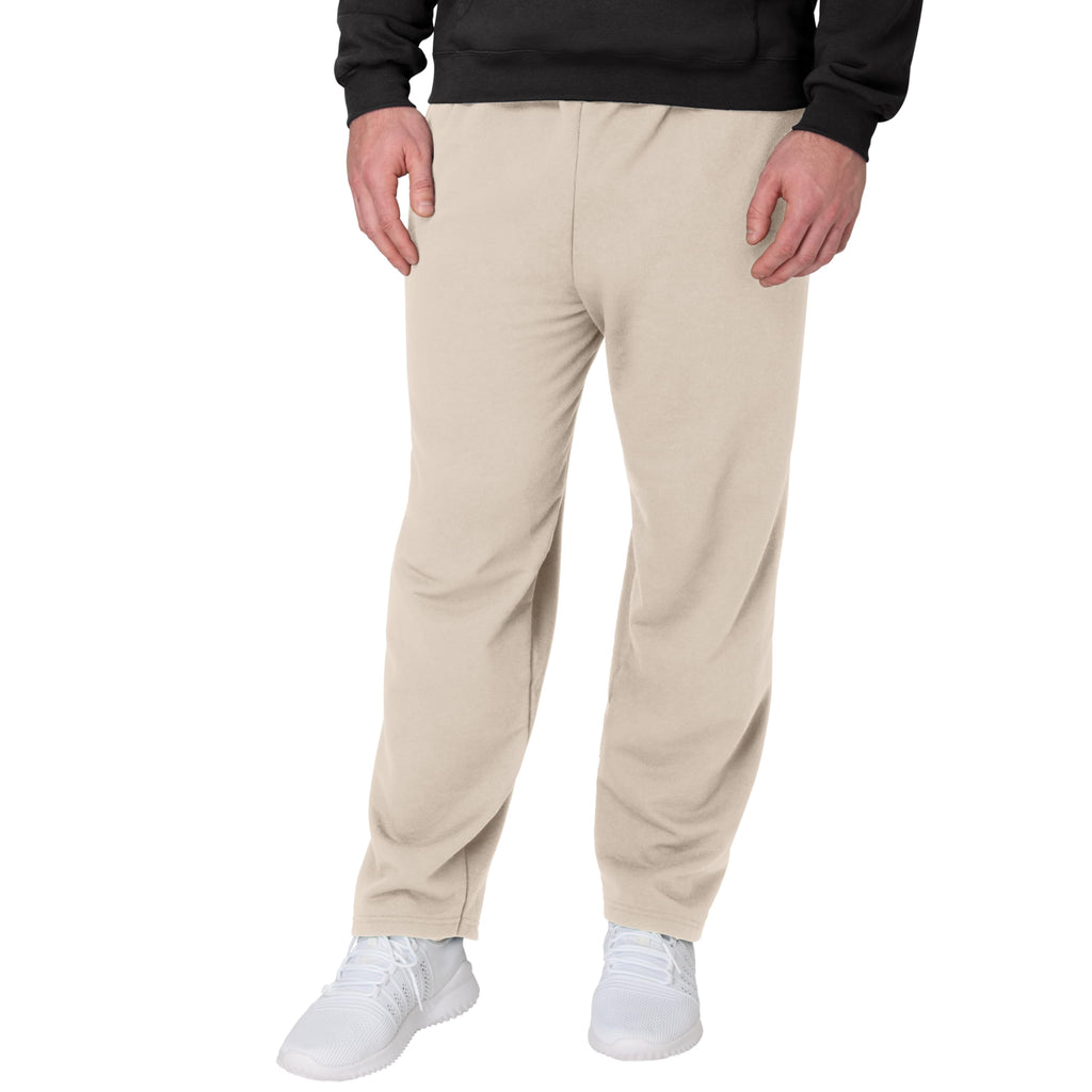 Hanes Men’s EcoSmart Open-Hem Fleece Sweatpants