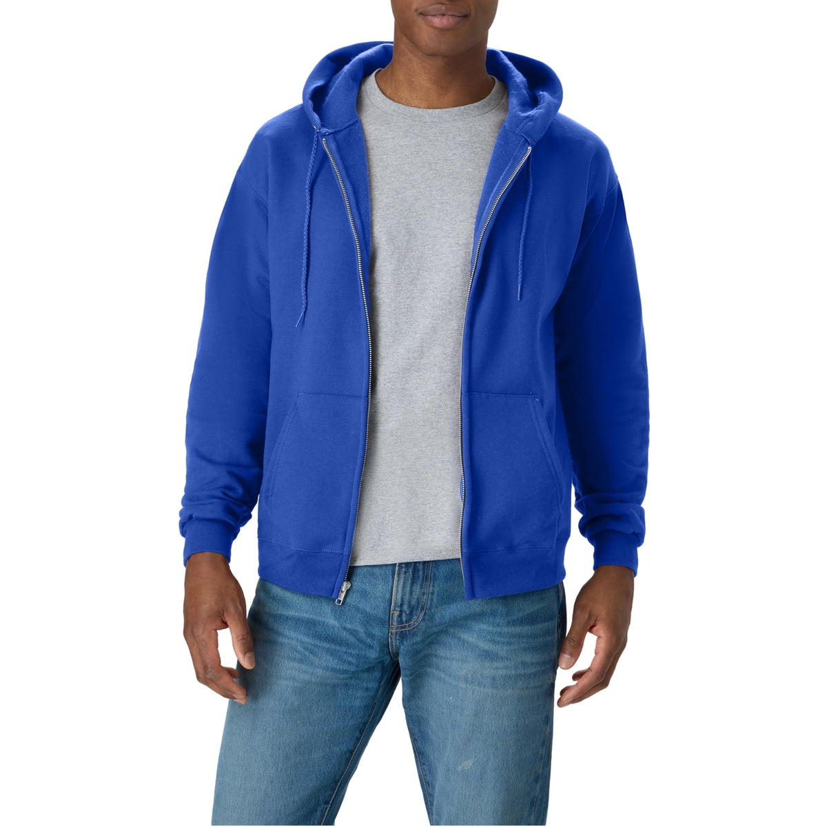 Hanes Men’s EcoSmart Fleece Full-Zip Hoodie
