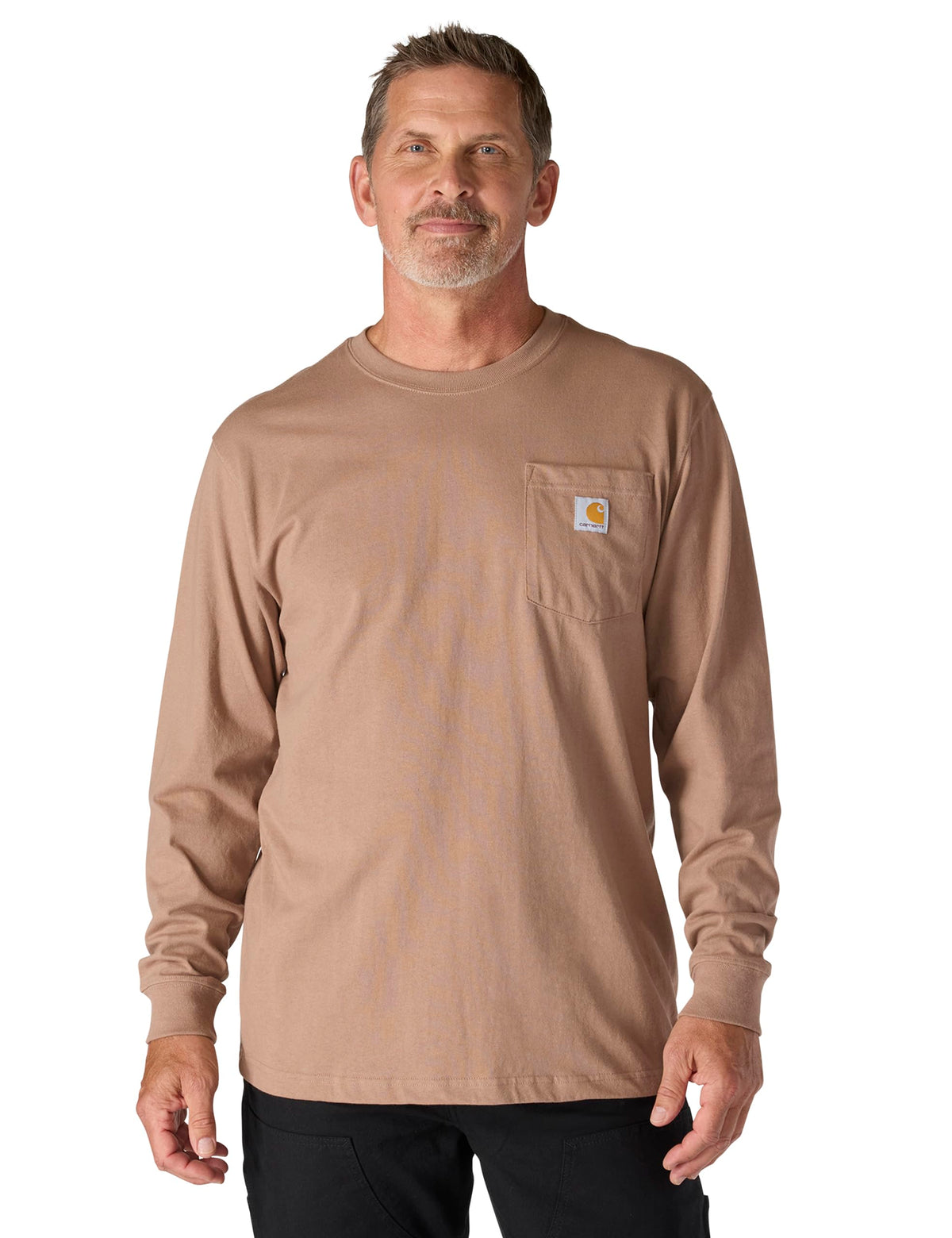 Carhartt Men’s Dearborn Loose Fit Long Sleeve Pocket Tee