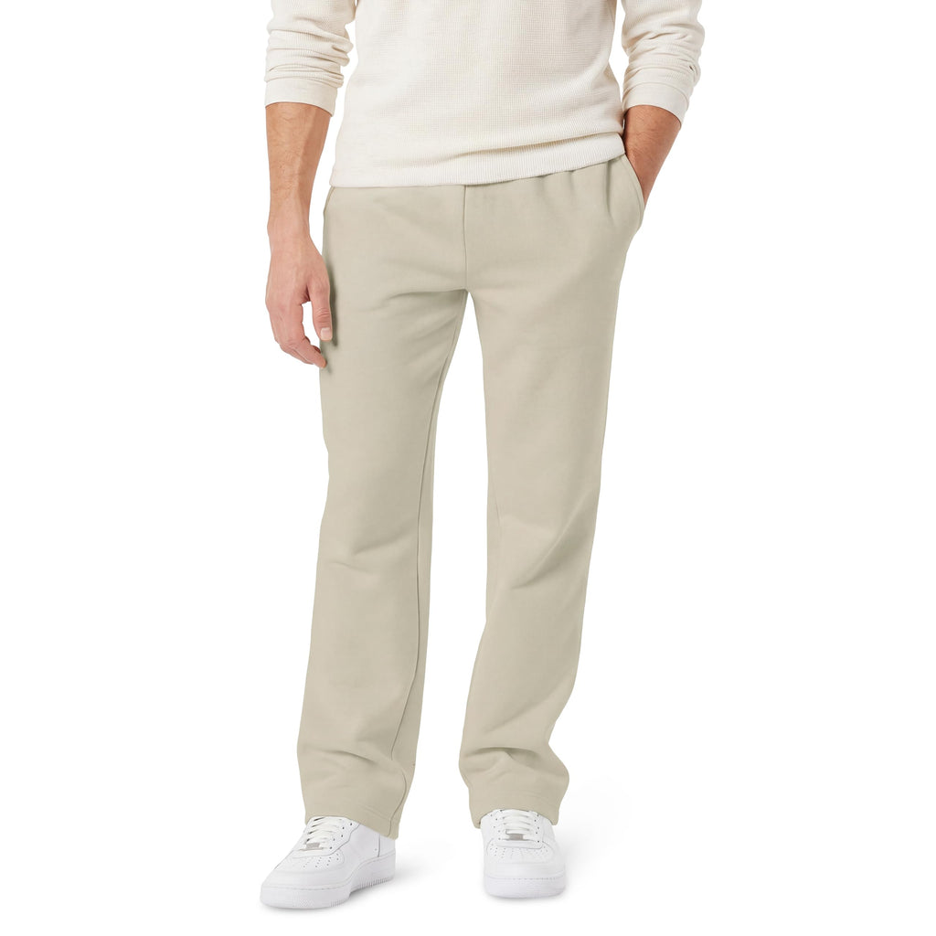 Amazon Essentials Men’s Open-Bottom Fleece Sweatpants