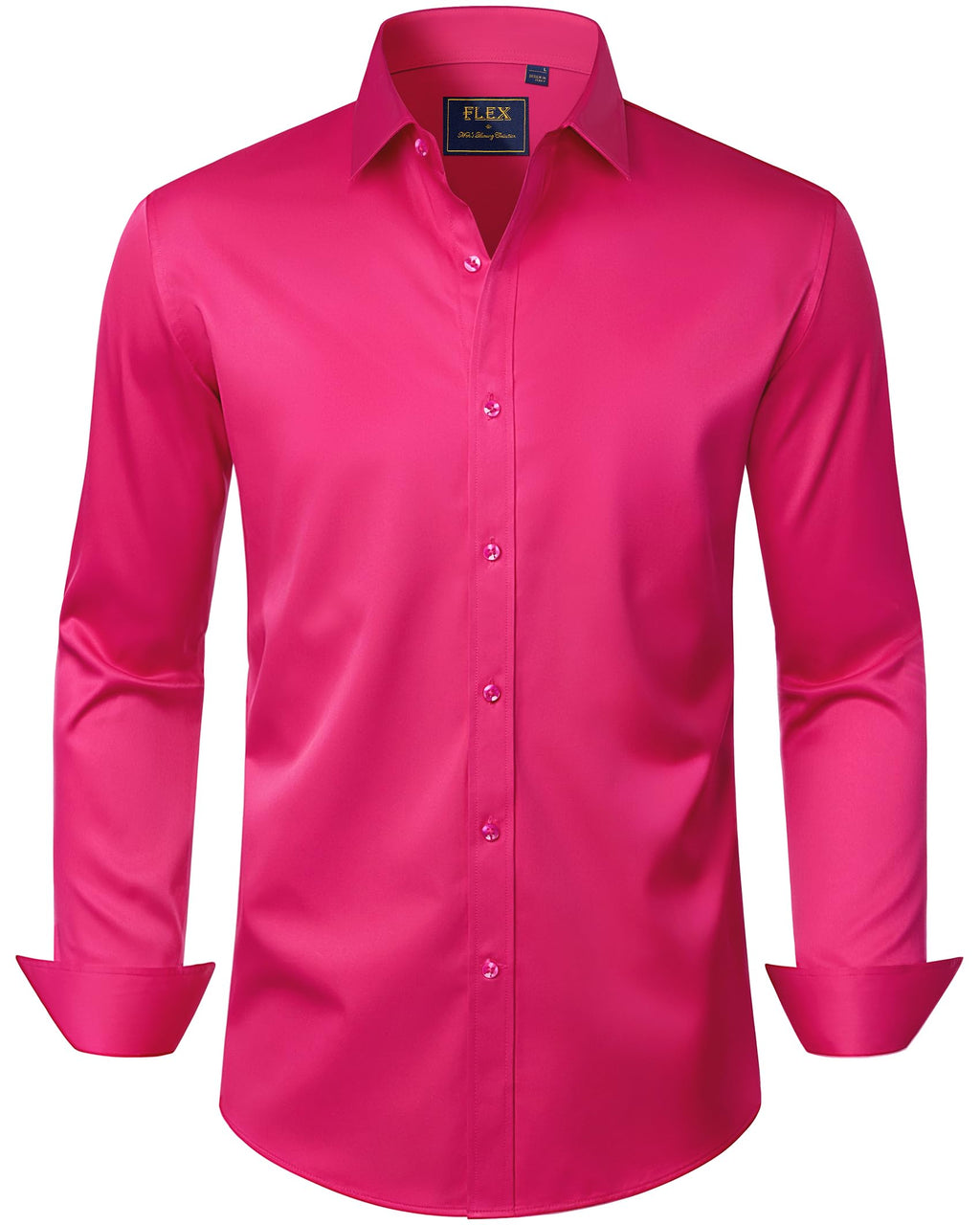 J.VER Men’s Long Sleeve Stretch Dress Shirt