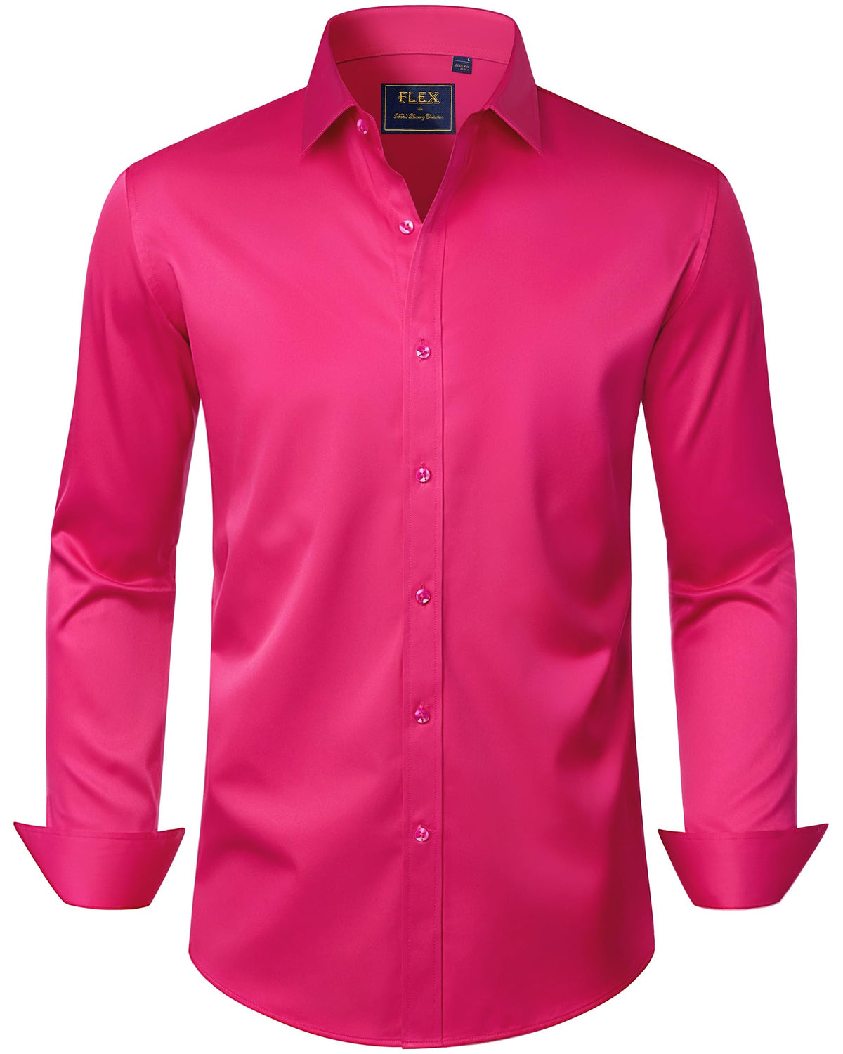 J.VER Men’s Long Sleeve Stretch Dress Shirt