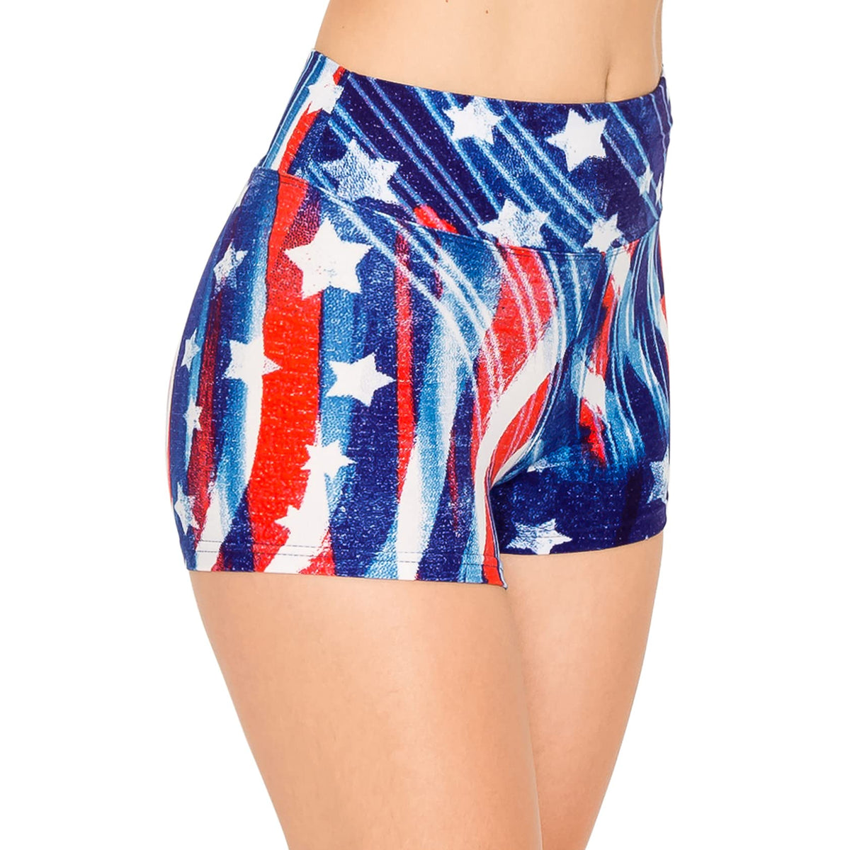 ALWAYS Women’s High-Waisted Stretch Biker Shorts