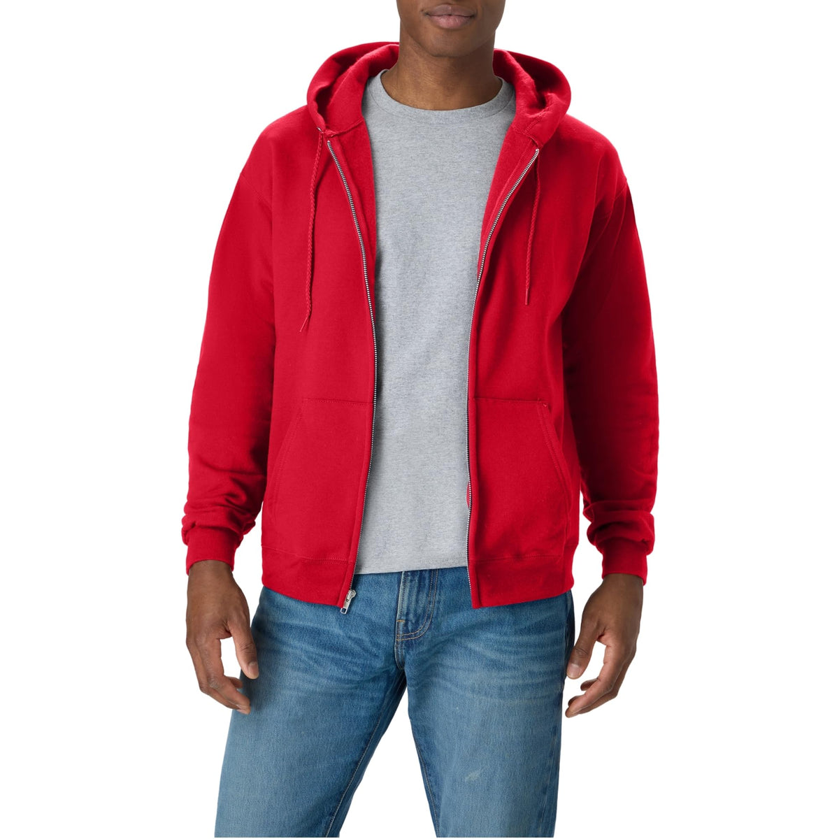 Hanes Men’s EcoSmart Fleece Full-Zip Hoodie