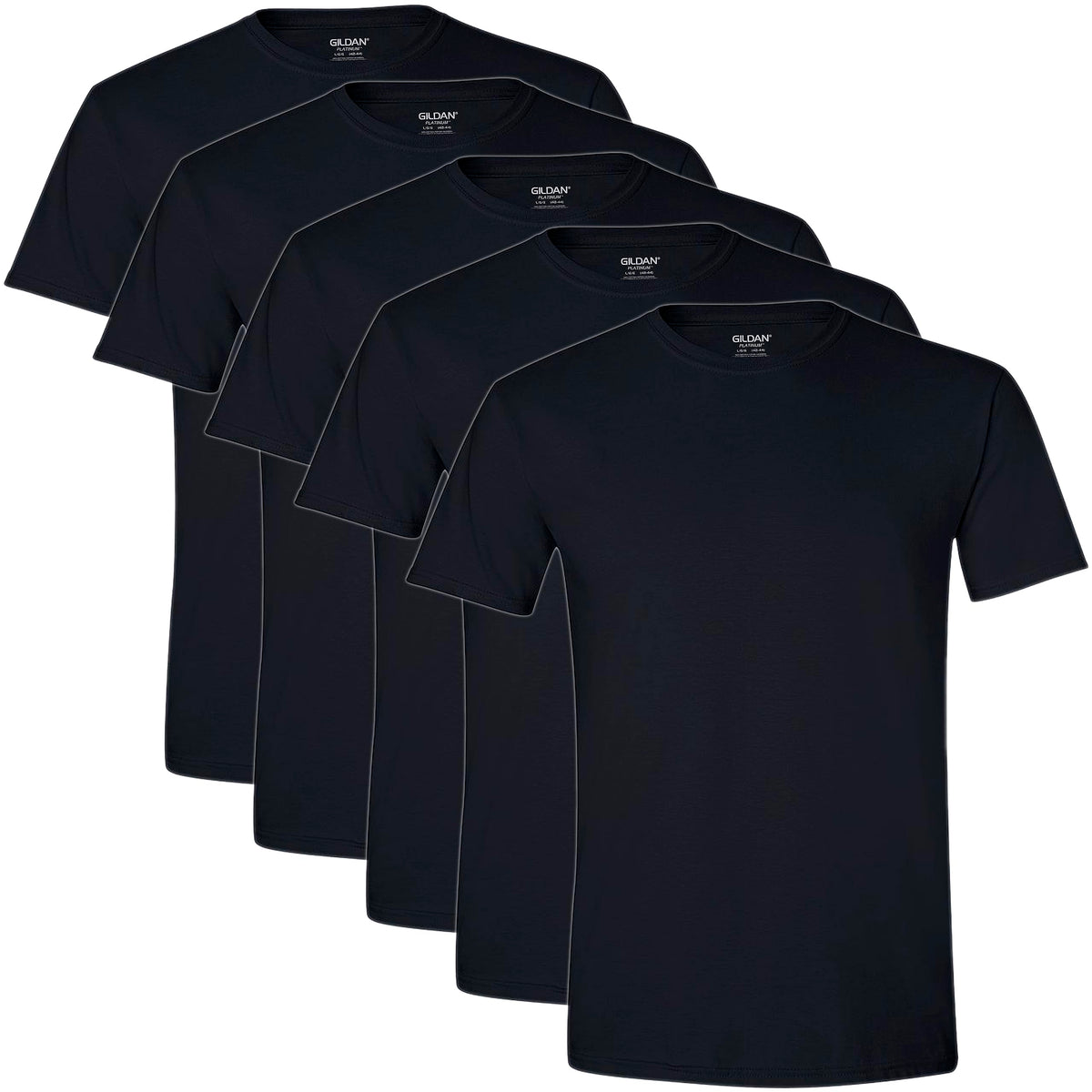 Gildan Men’s Cotton Crewneck T-Shirts, Multipack