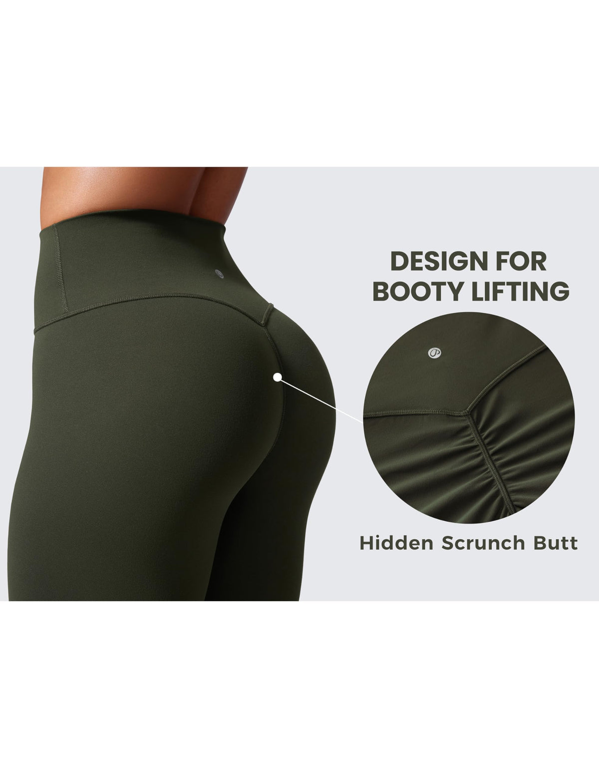 CRZ YOGA Women’s Secretsculpt High-Rise Leggings, 25-Inch