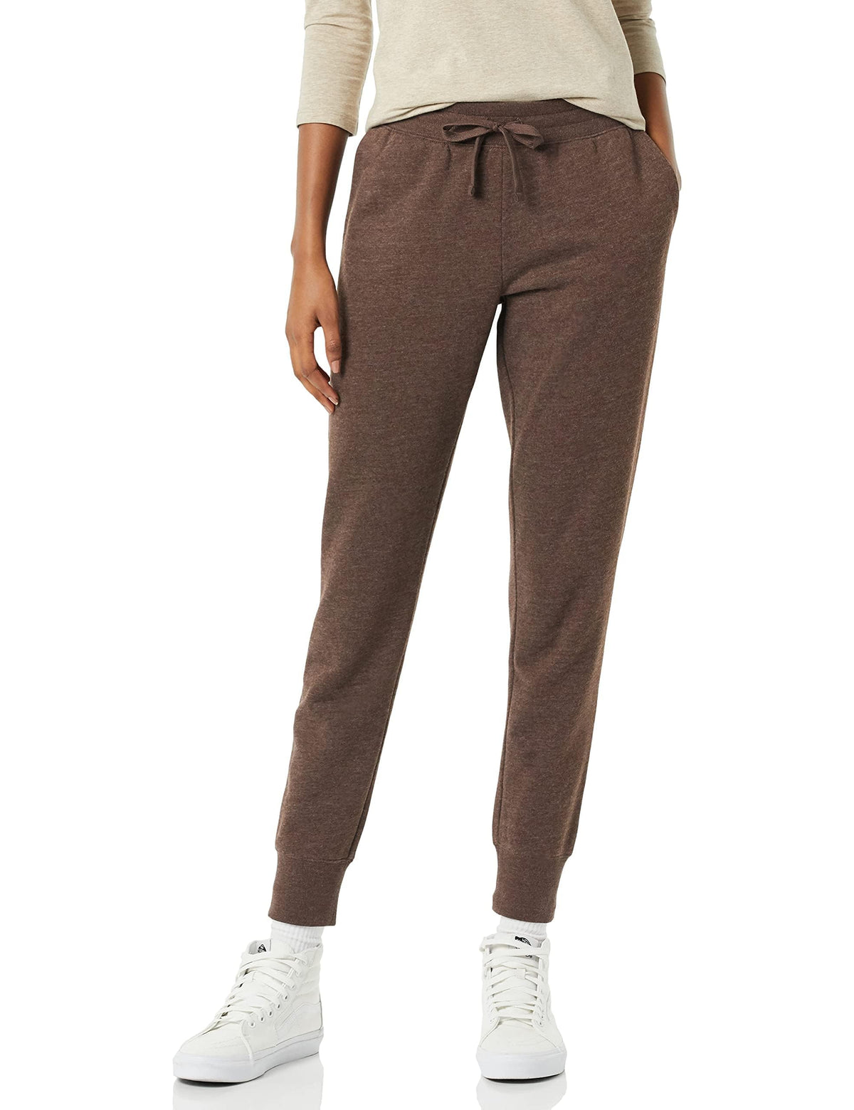 Amazon Essentials Women’s Cotton-Blend Fleece Joggers