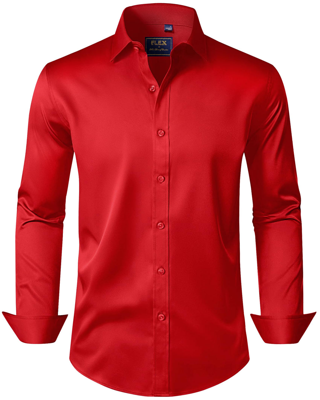 J.VER Men’s Long Sleeve Stretch Dress Shirt