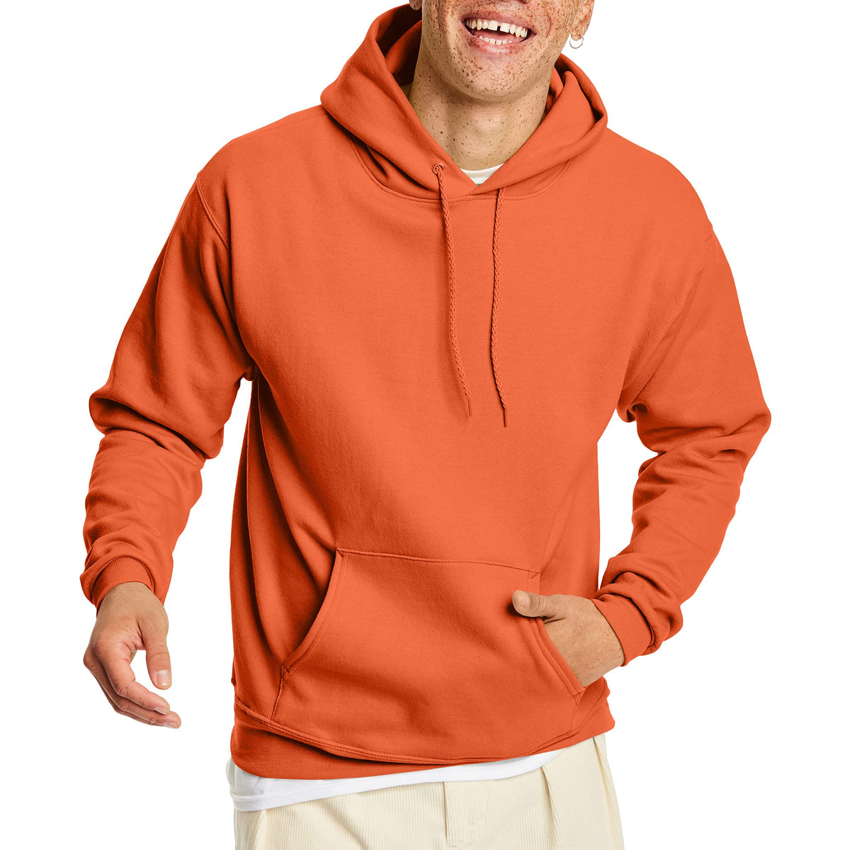 Hanes Men’s EcoSmart Fleece Pullover Hoodie