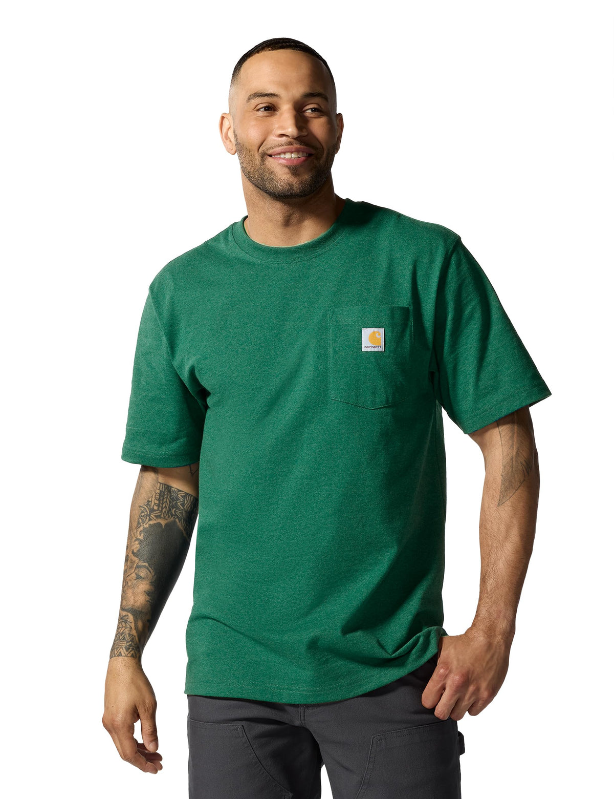 Carhartt Men’s K87 Loose Fit Heavyweight Pocket T-Shirt