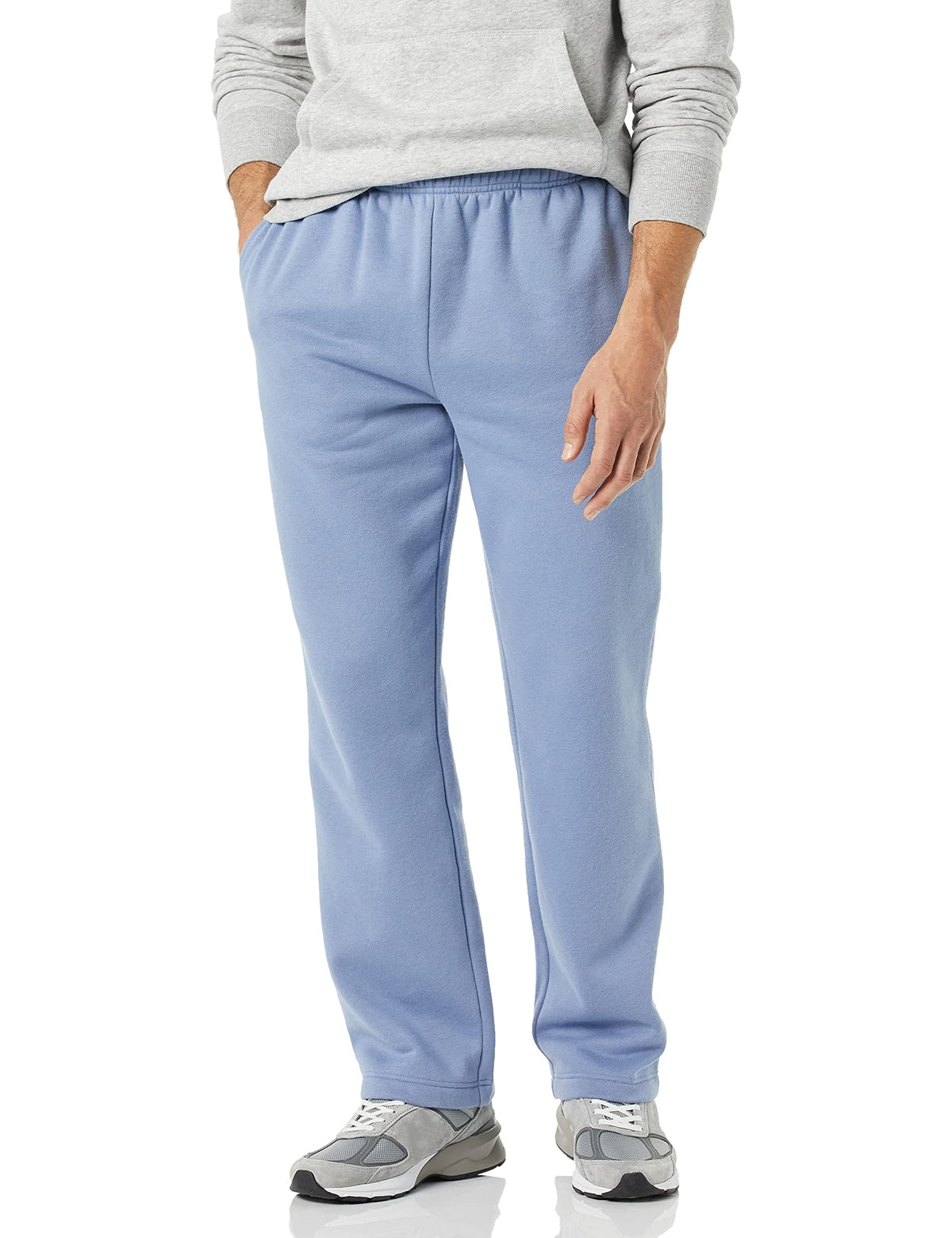 Amazon Essentials Men’s Open-Bottom Fleece Sweatpants