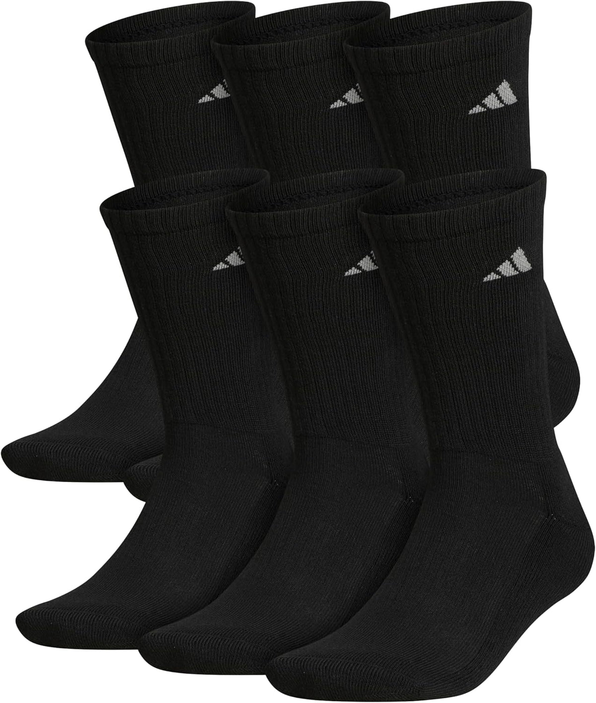 adidas Men’s Athletic Crew Socks, 6 Pairs