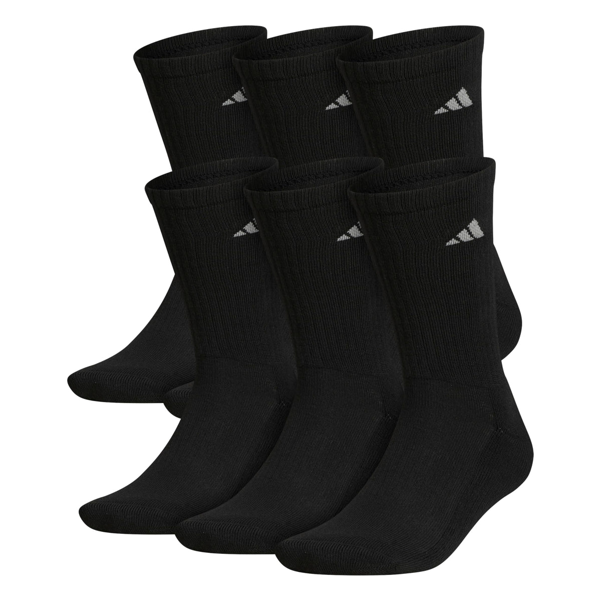 adidas Men’s Athletic Crew Socks, 6 Pairs