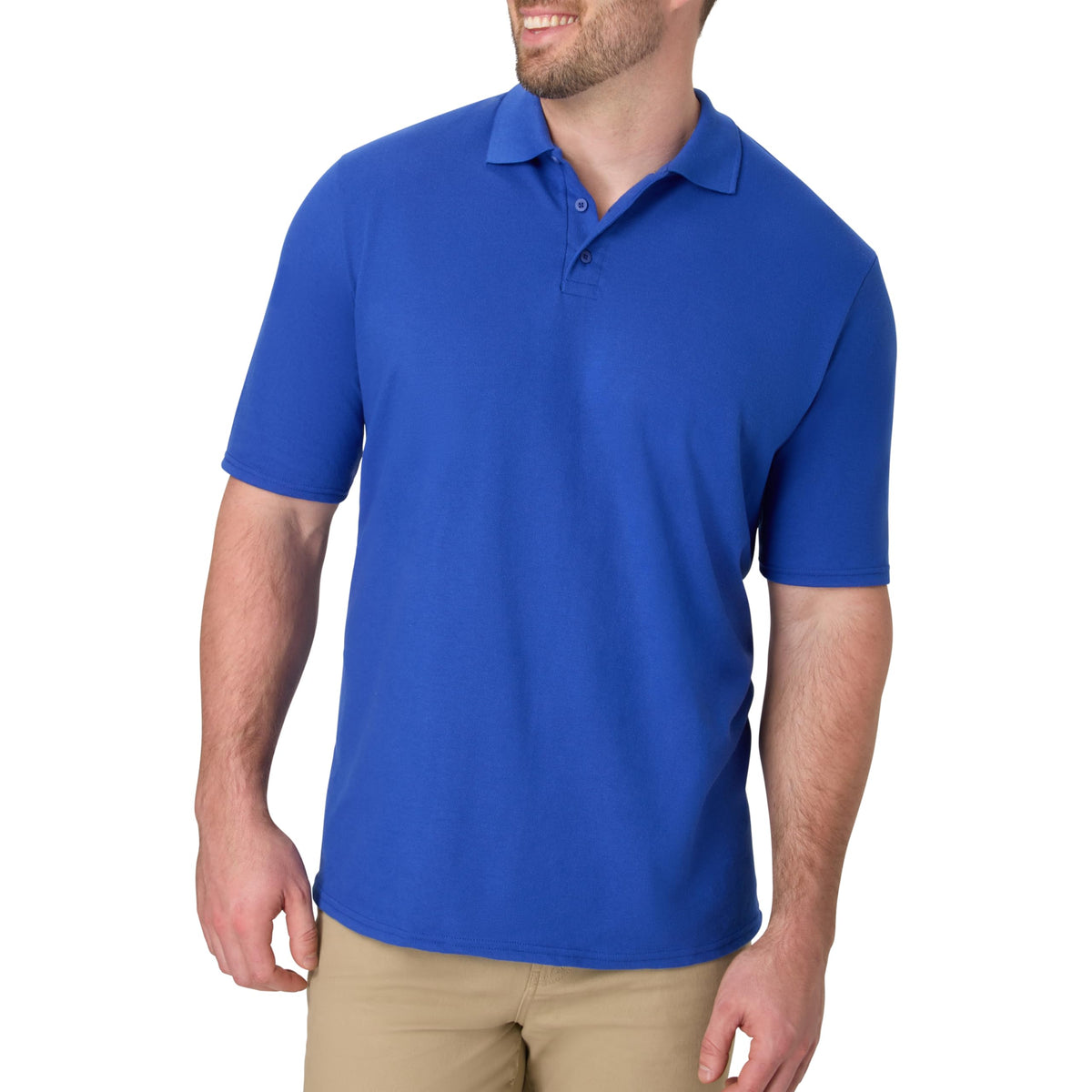 Hanes Men’s X-Temp Short Sleeve Polo Shirt