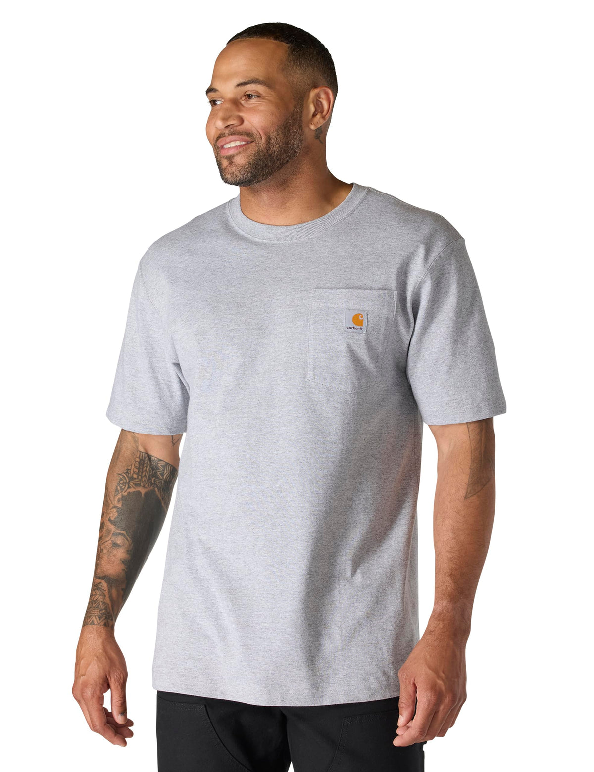 Carhartt Men’s K87 Loose Fit Heavyweight Pocket T-Shirt