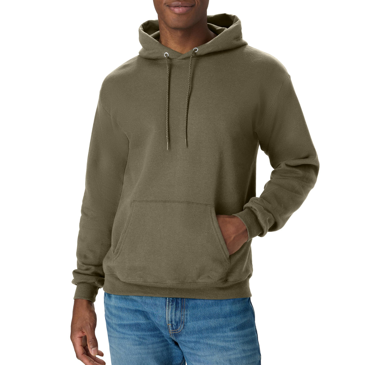 Hanes Men’s EcoSmart Fleece Pullover Hoodie
