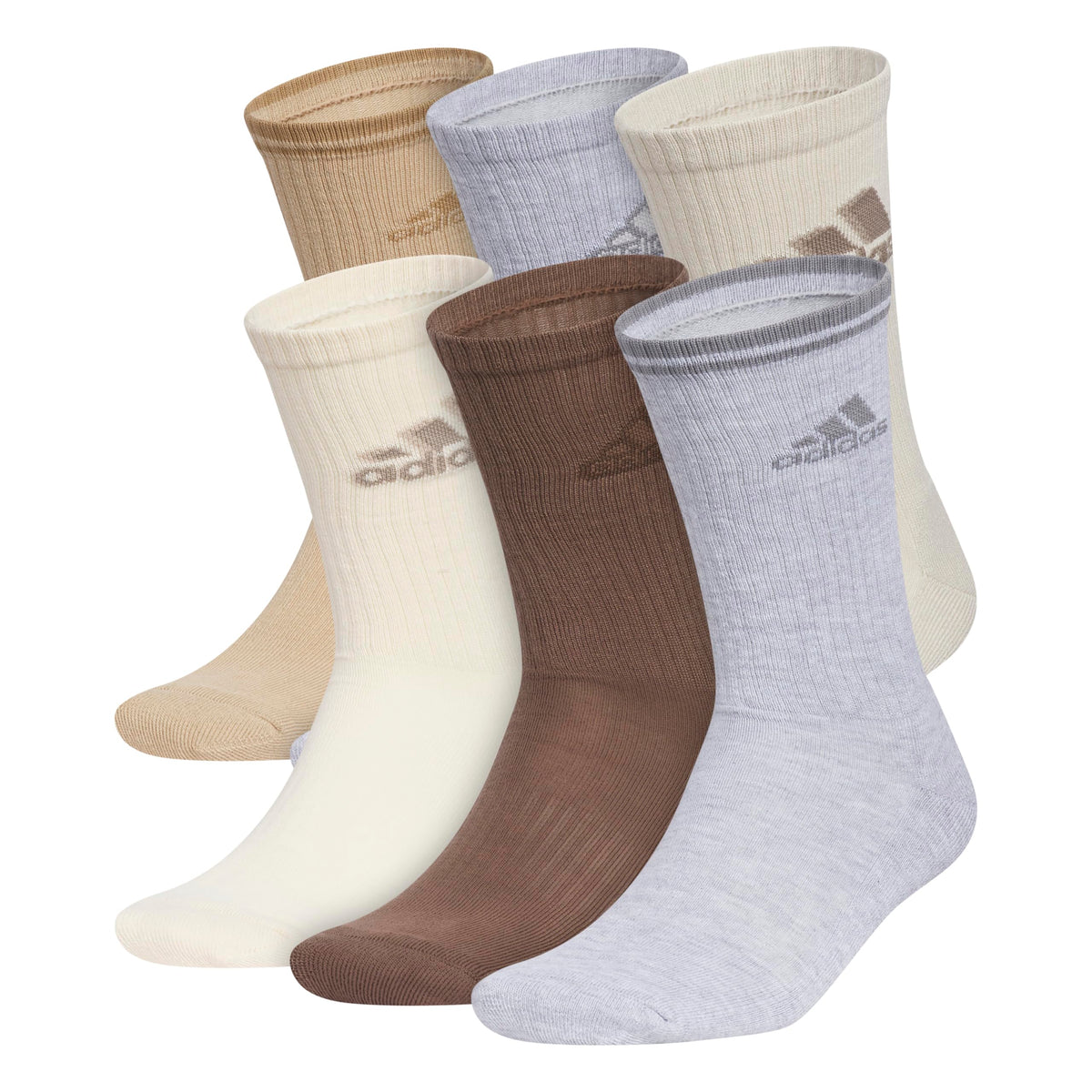 adidas Men’s Athletic Crew Socks, 6 Pairs