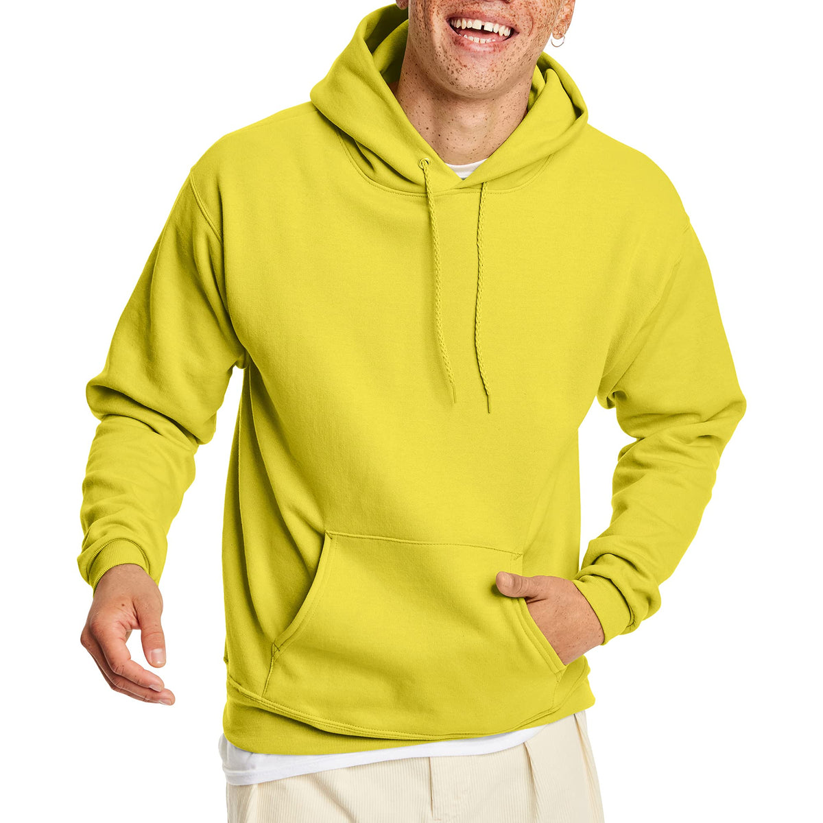 Hanes Men’s EcoSmart Fleece Pullover Hoodie