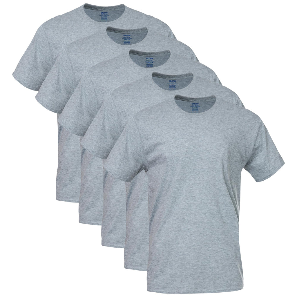 Gildan Men’s Cotton Crewneck T-Shirts, Multipack