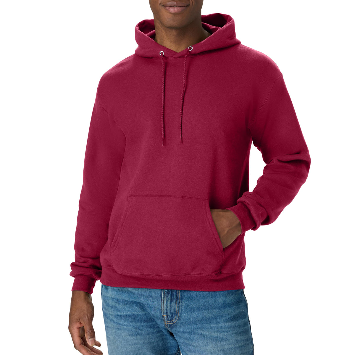 Hanes Men’s EcoSmart Fleece Pullover Hoodie