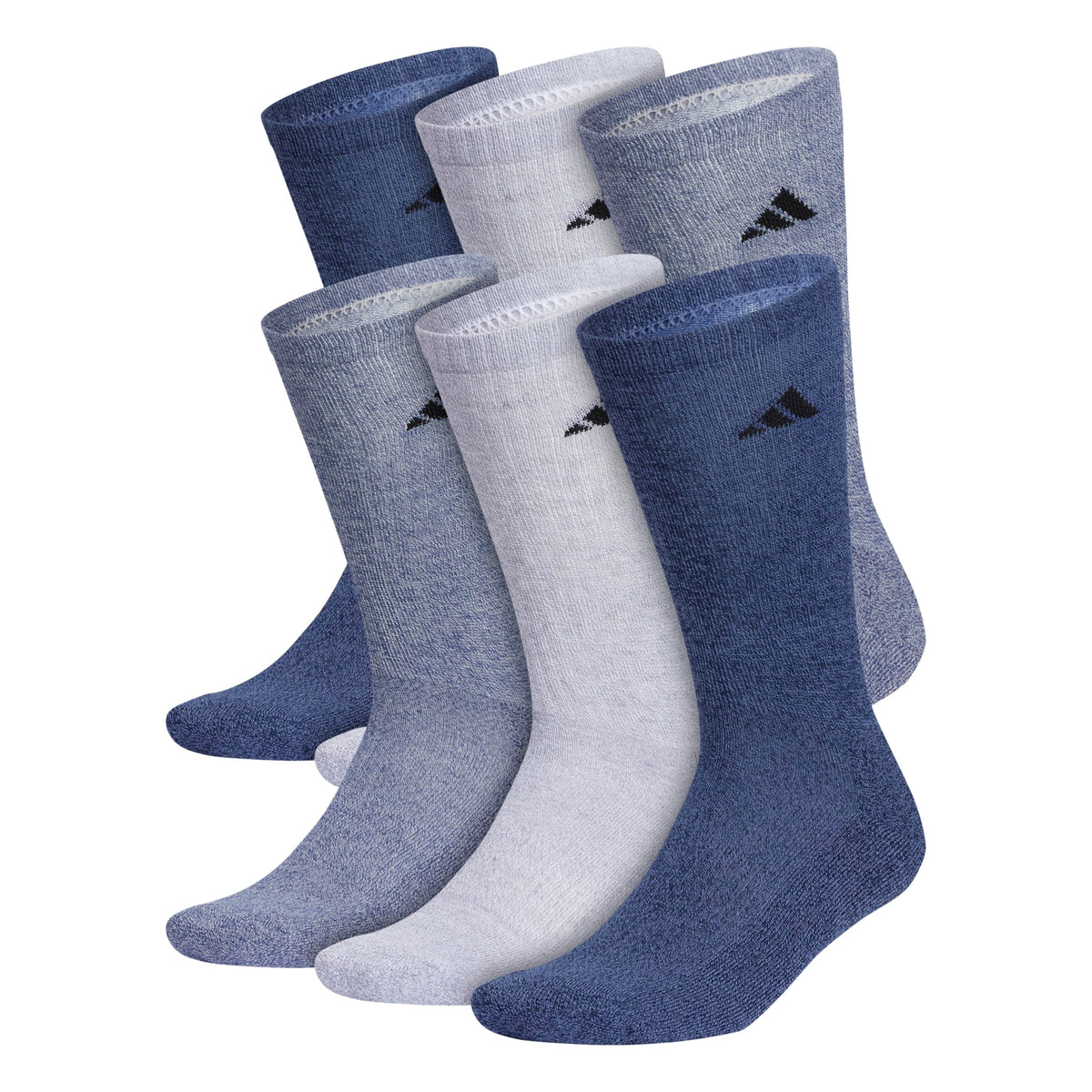 adidas Men’s Athletic Crew Socks, 6 Pairs