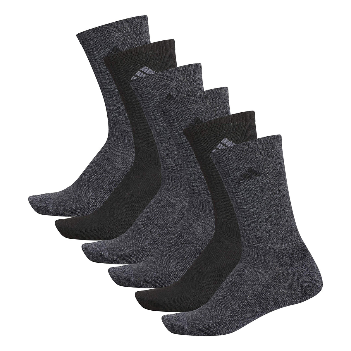 adidas Men’s Athletic Crew Socks, 6 Pairs